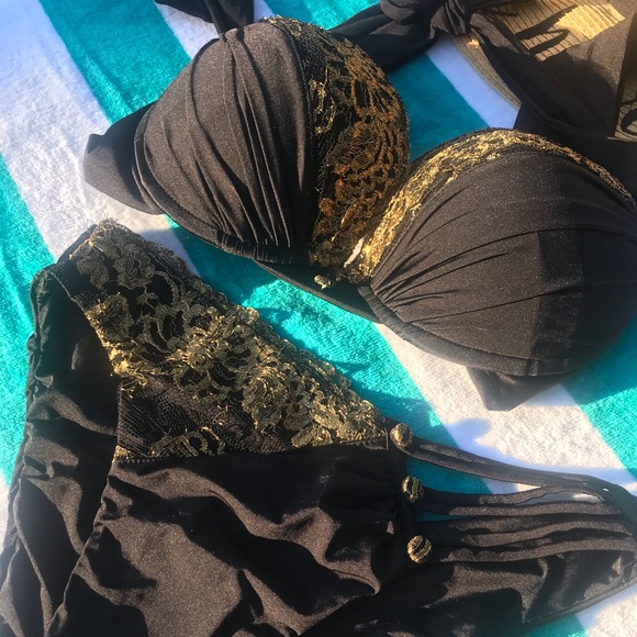 NWT beach bunny bikini big girls don’t cry XL/L - Picture 3 of 17